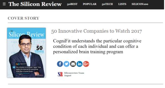 CogniFit: leader en entraînement cérébral et en évaluations cognitives